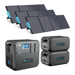 BLUETTI Générateur Électrique Portable AC200MAX+2*B230+3*PV200