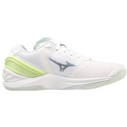 Calzado balonmano Mujer Mizuno Wave Stealth Neo Blanco