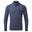 Men’s Lightweight Quick-drying UV Tec Long Sleeve Zip Tee - Pacific Blue