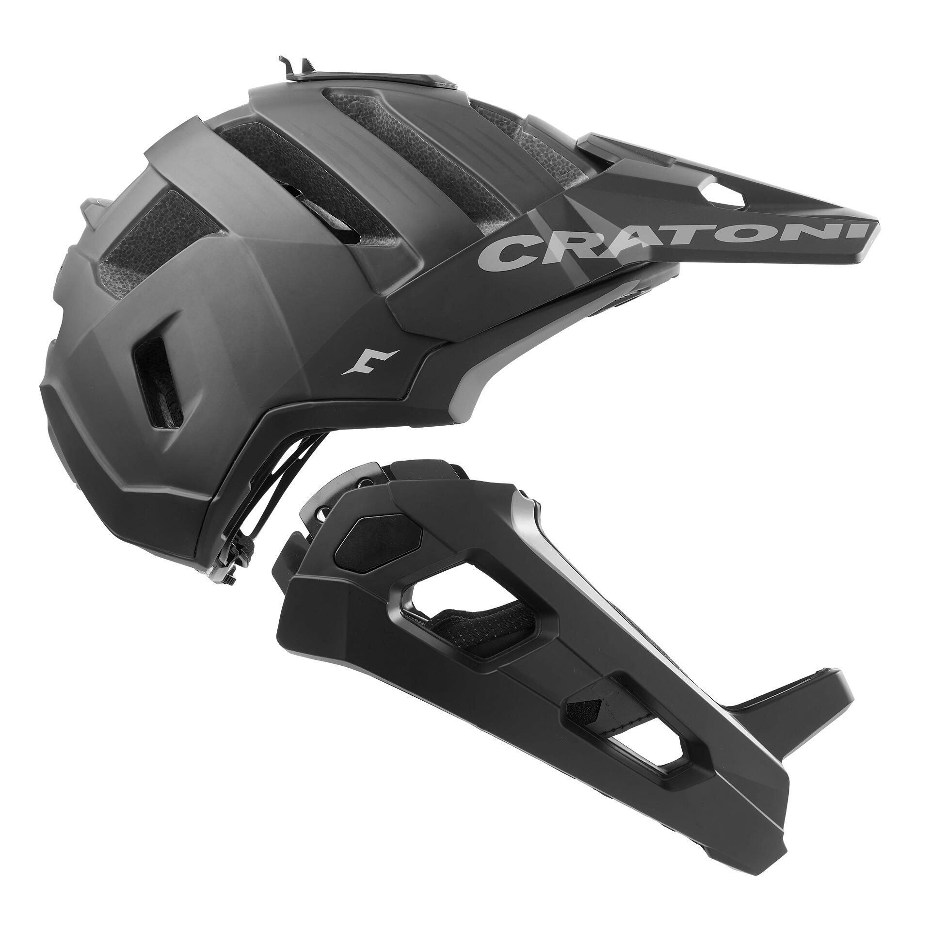 MTB-Fahrradhelm Madroc Pro schwarz matt 2/6