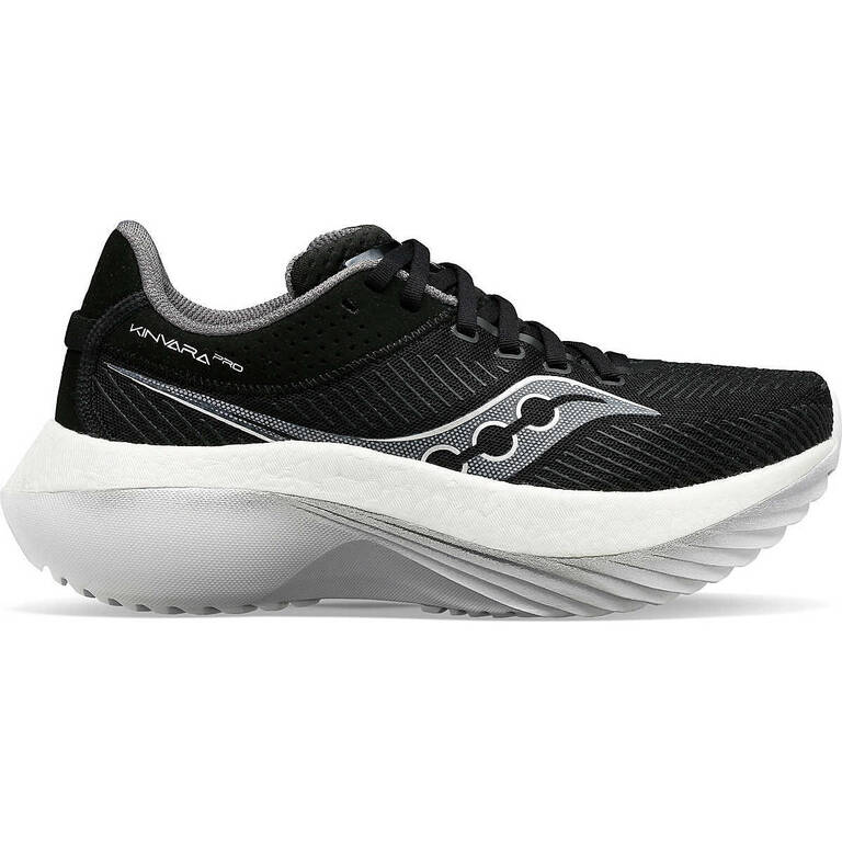 Saucony Men Kinvara Pro Running Shoes Black/White UK10.5