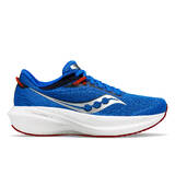 Saucony Men Triumph 21 Running Shoes Cobalt/Silver UK7.5