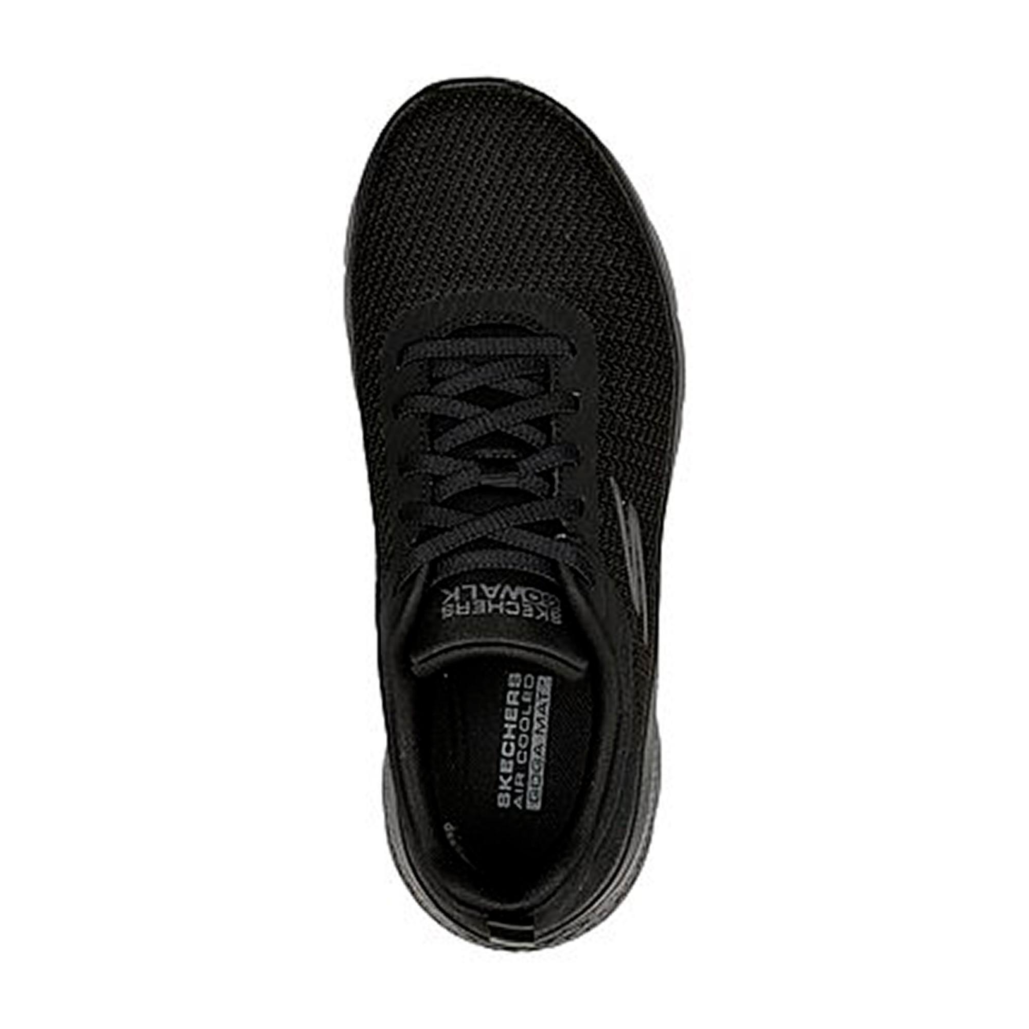 Sapatilhas de Caminhada para Mulher Skechers 149057_Bbk Pretas com Atacadores 3/5