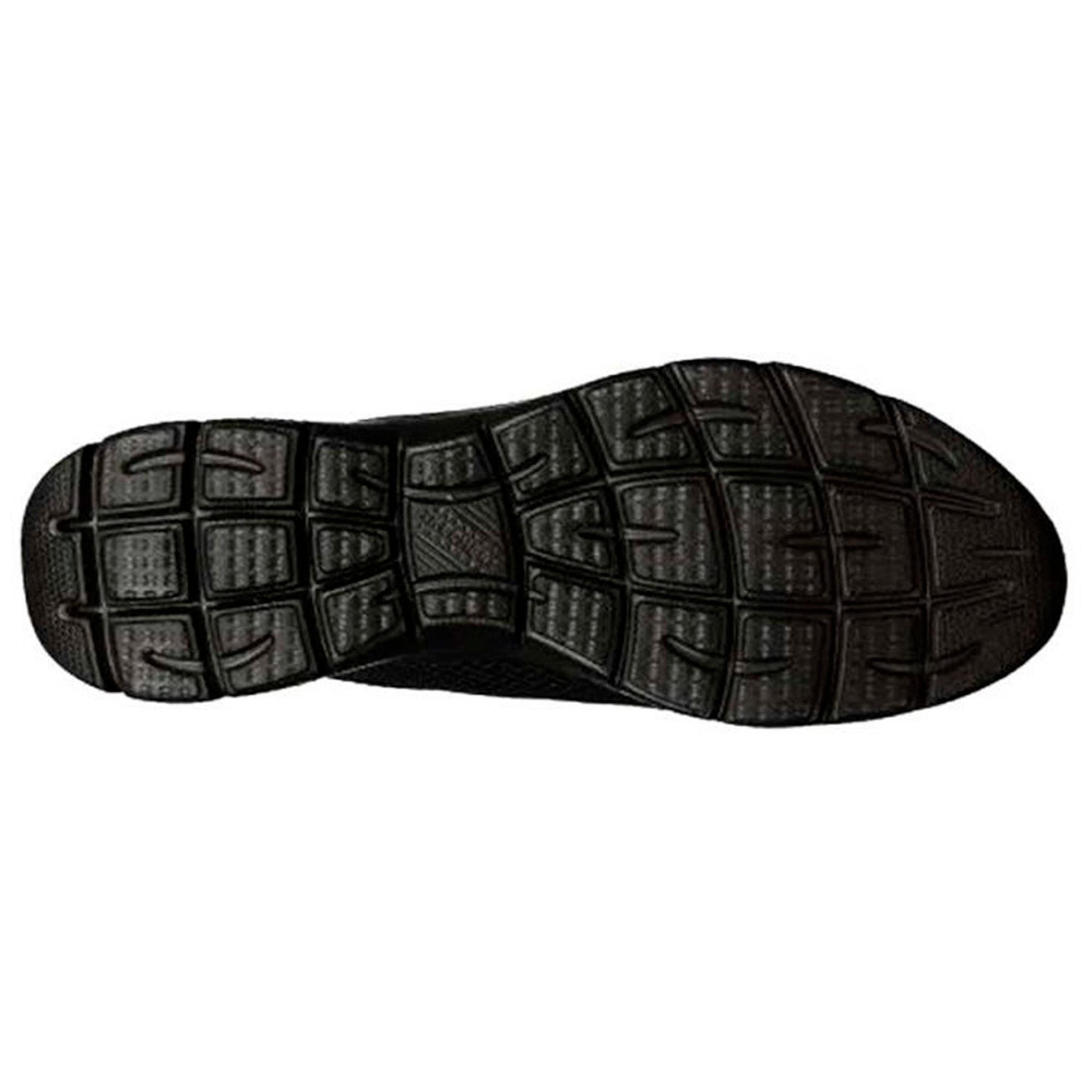 Sapatilhas de Caminhada para Mulher Skechers 149057_Bbk Pretas com Atacadores 4/5