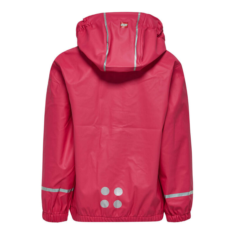 Regenjacke LWJAMAICA 101 rot wasserdicht