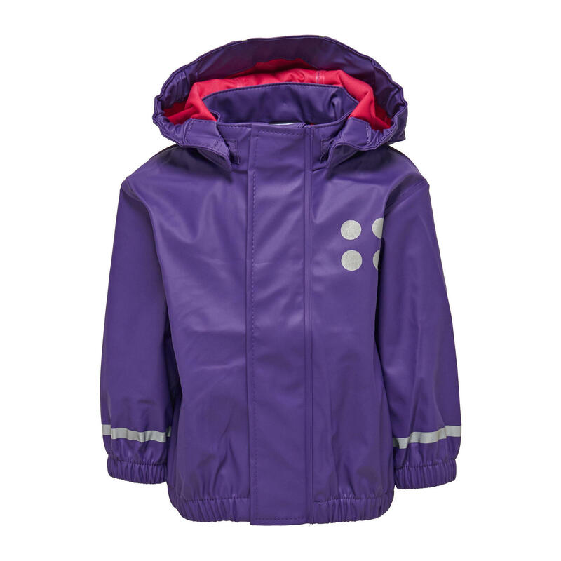 Regenjacke LWJANE 101 lila wasserdicht