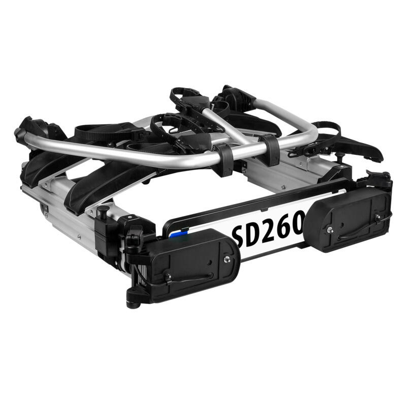 Porte-vélos LAS SD260 pour 2 vélos spécial portes battantes fourgon 2/5