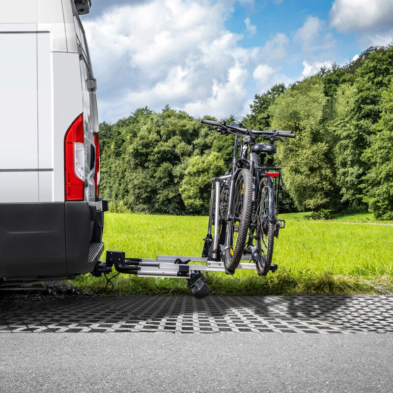 Porte-vélos LAS SD260 pour 2 vélos spécial portes battantes fourgon 4/5