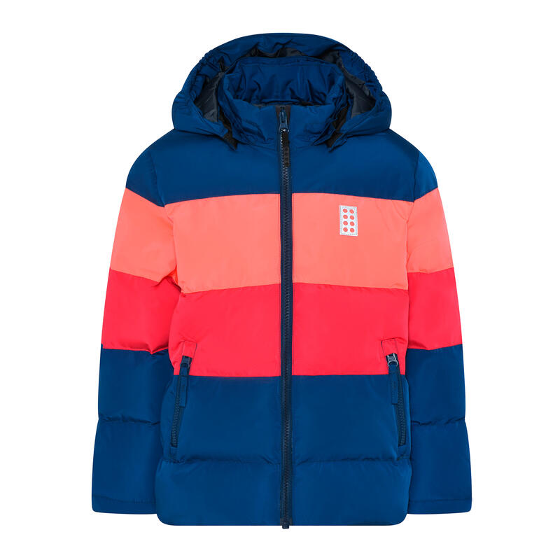 Winterjas LWJIPE 705 donkerblauw winddicht