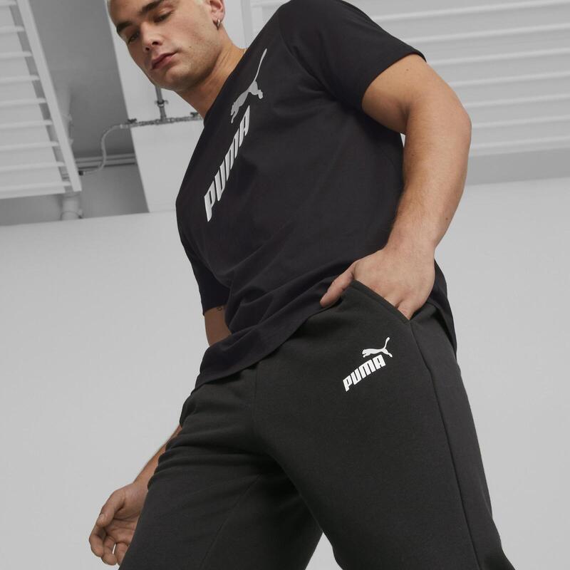 Pantaloni barbati Puma ESS 2 Col Logo Pants TR cl, Negru