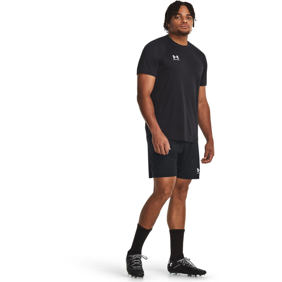 Bermudas Under Armour UA Challenger Knit, Negro, Hombre 5/5