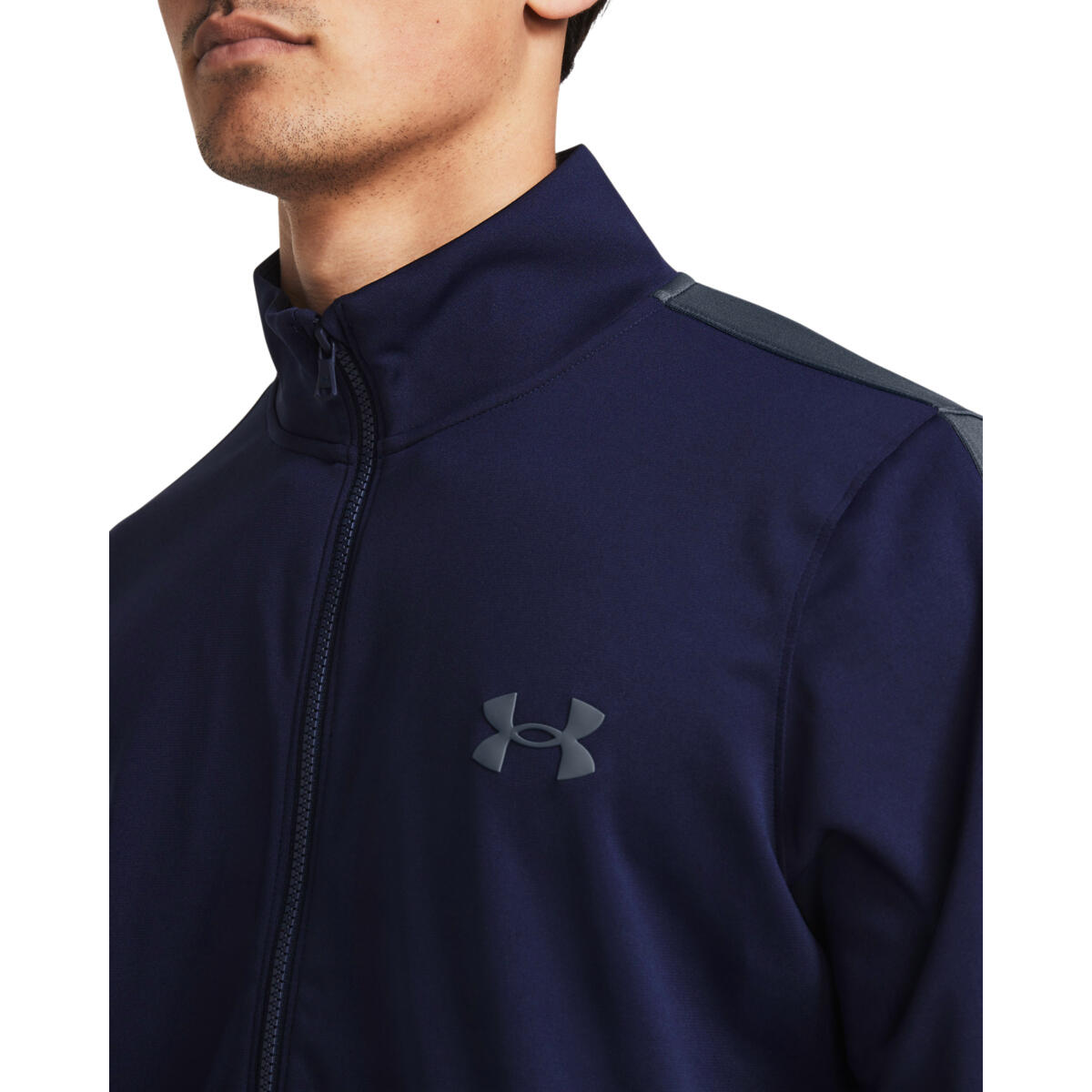 Trainingspak Under Armour Knit, Blauw, Mannen 3/4