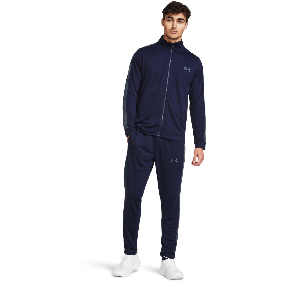 Under Armour - Survêtement Under Armour Knit, Bleu, Hommes - Veste - Bleu|gris - 36 Xs - Decathlon