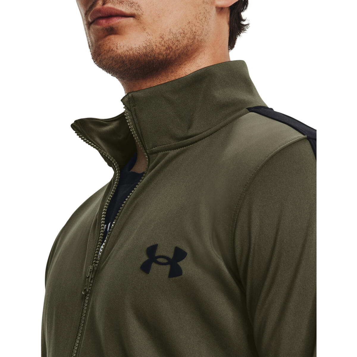Trainingspak Under Armour Knit, Groen, Mannen 3/5