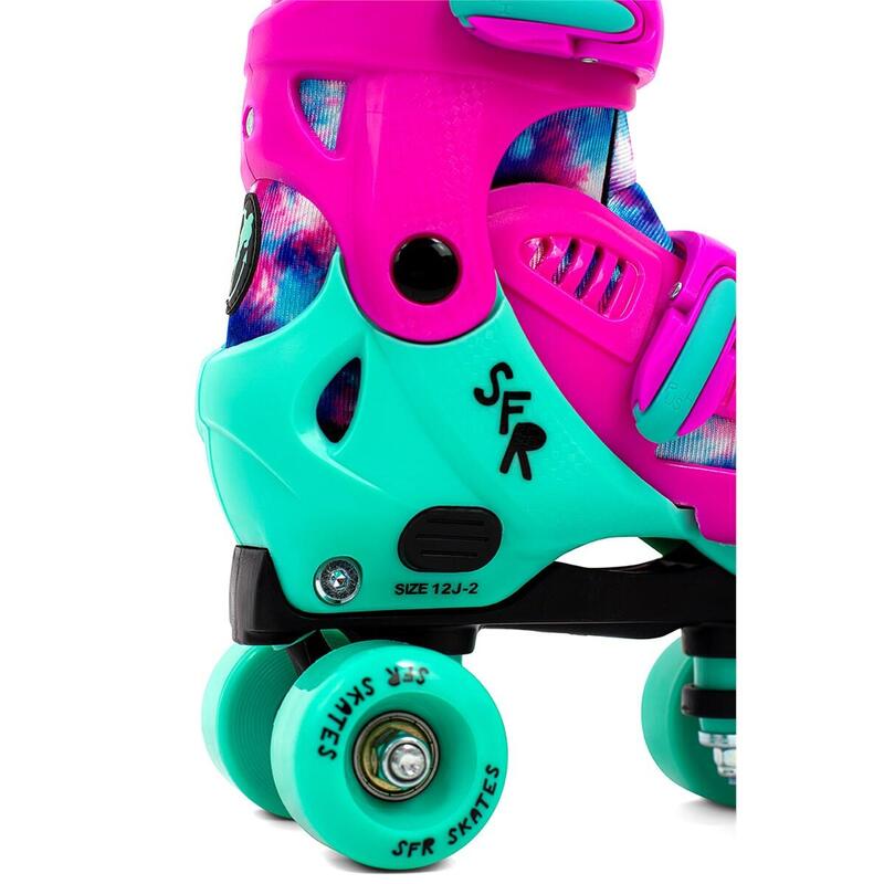 Hurricane IV Adjustable Children's Quad Skates - PINK