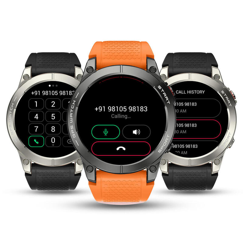 Smartwatch sportowy damski męski MANTA Activ X GPS z dwoma paskami