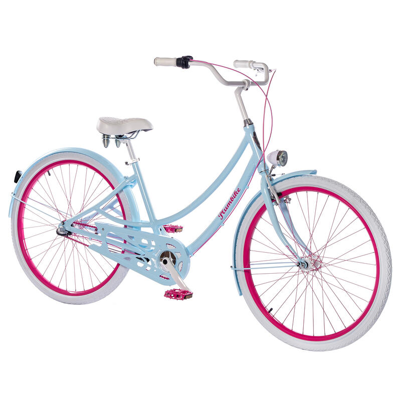 Rower miejski damski Plumbike Donatella Ice Cream 3biegowy, vbrake