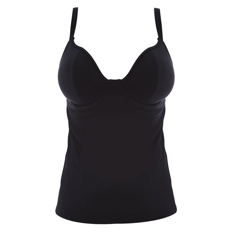 Traje de baño tankini con aros Freya Swim Negro