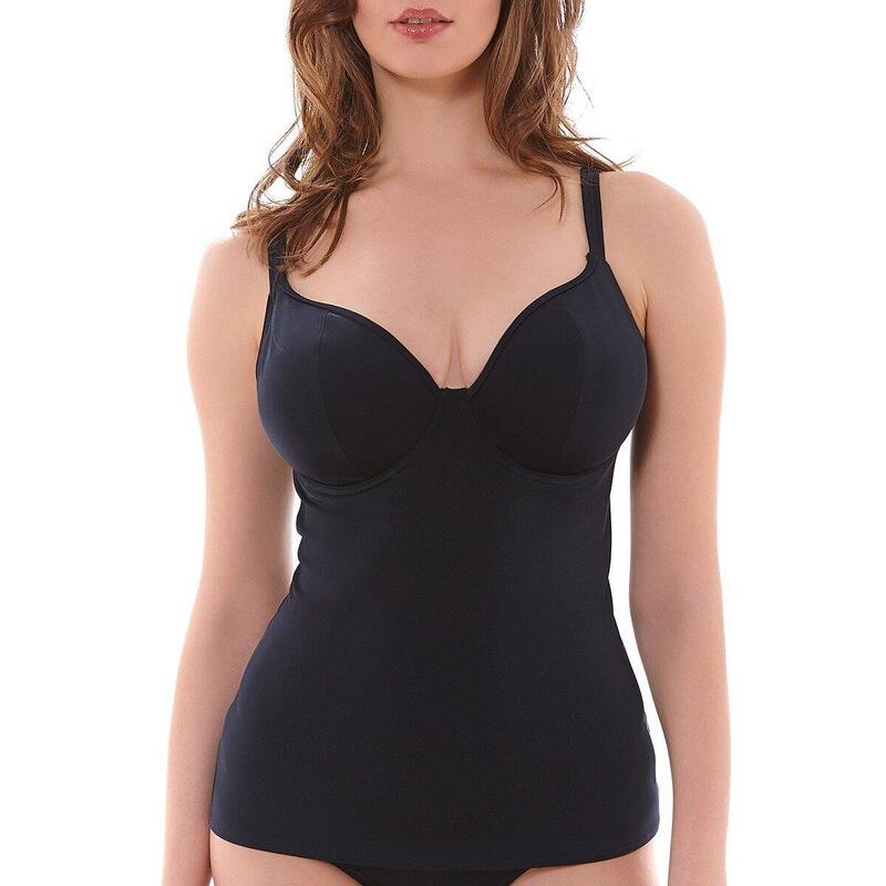 Traje de baño tankini con aros Freya Swim Negro