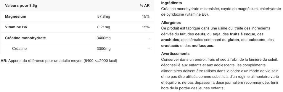 Creatines - Rocky Atleten Creatine (200g) 2/4