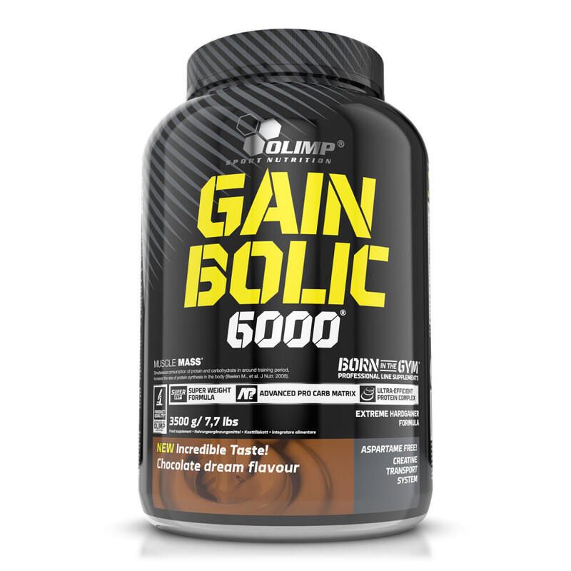 Olimp Sport Nutrition - Gain Bolic 6000 3,5 kg - Ganhador de massa com creatina