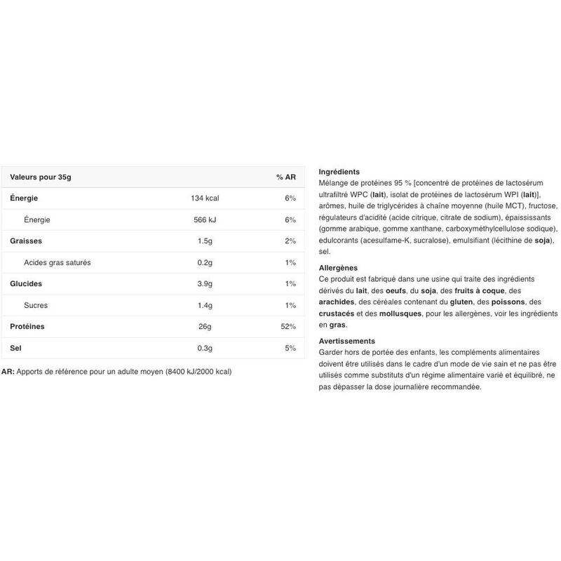 Whey Protein Complex 100% - Caramel Salé