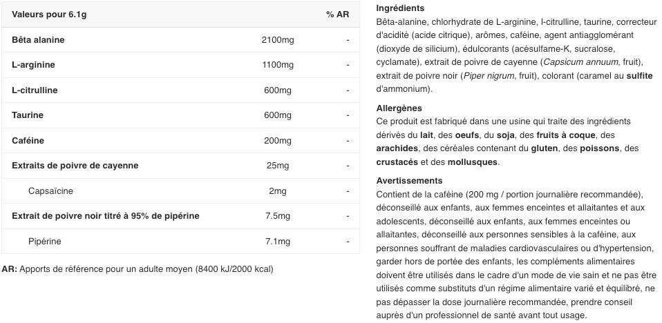 Pre-workout - Knockout 2.0 - Explosion de Cola 305g 2/3