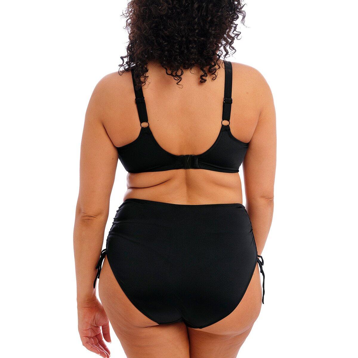 Haut de maillot de bain plongeant grande taille Plain Sailing 3/4