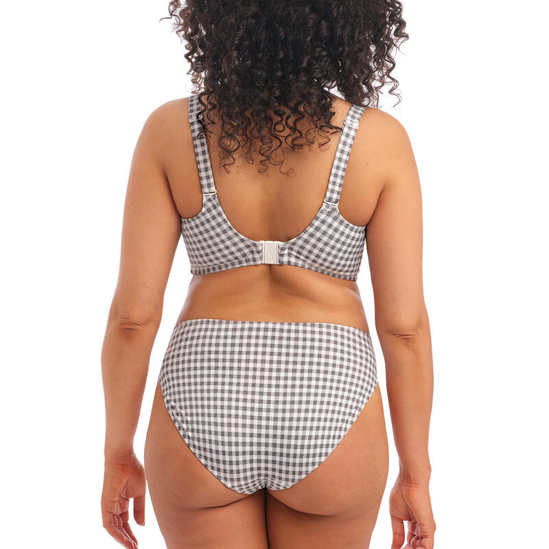 Haut de maillot de bain plongeant grande taille Checkmate