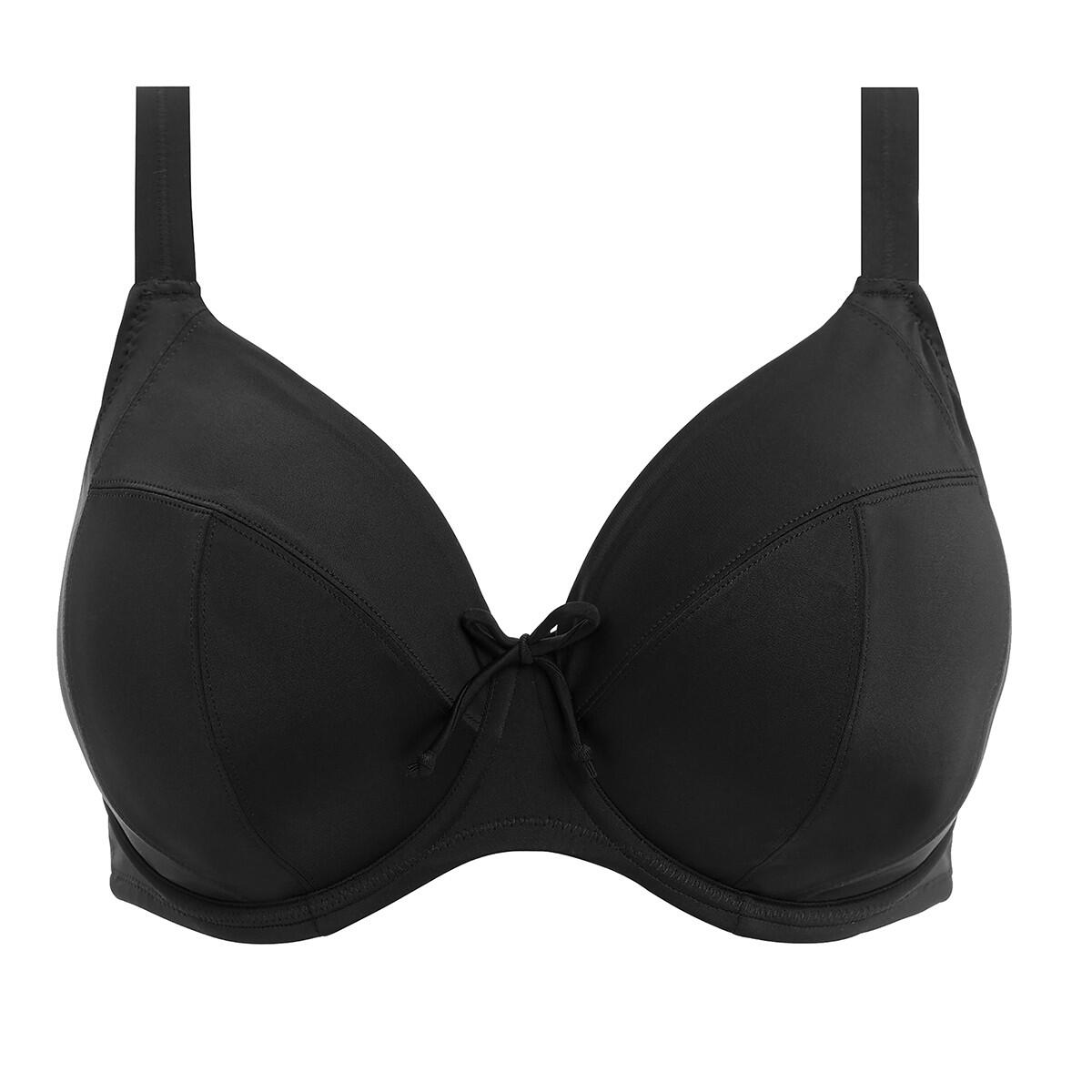 Haut de maillot de bain plongeant grande taille Plain Sailing 4/4