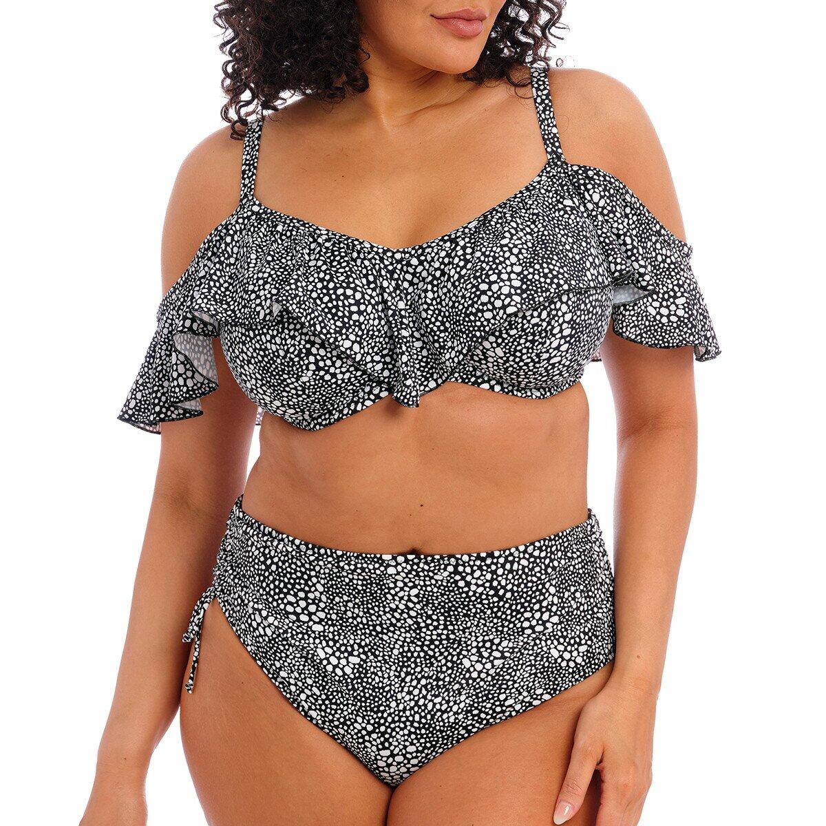 Top costume da bagno arricciato taglia grande Plain Sailing 2/5