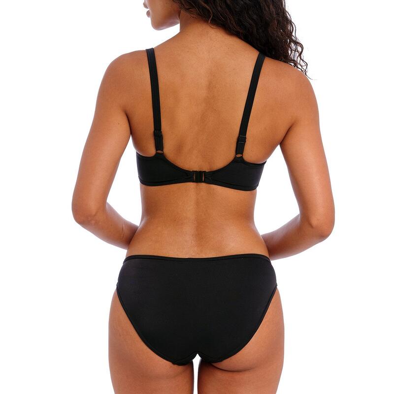 Haut de maillot de bain uni à armatures Jewel cove