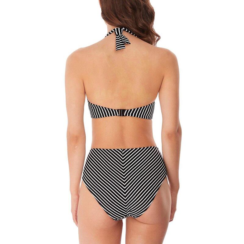 Bas de maillot de bain rétro taille haute Beach hut