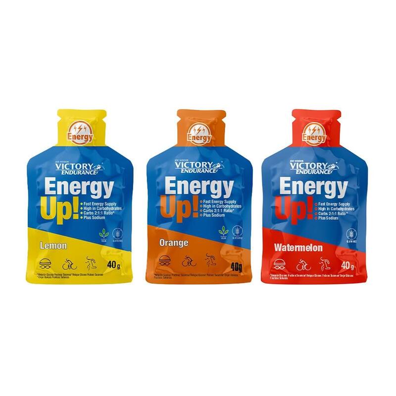 Victory Endurance Energy Up Gel 24 geles x 40g Sabor Naranja