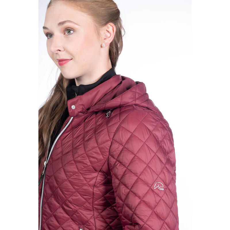 Damen Steppjacke Stella weinrot