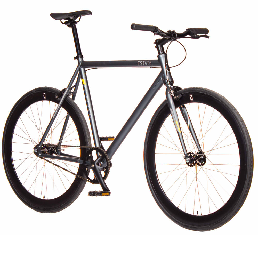 Bicicleta urbana negra new arrivals