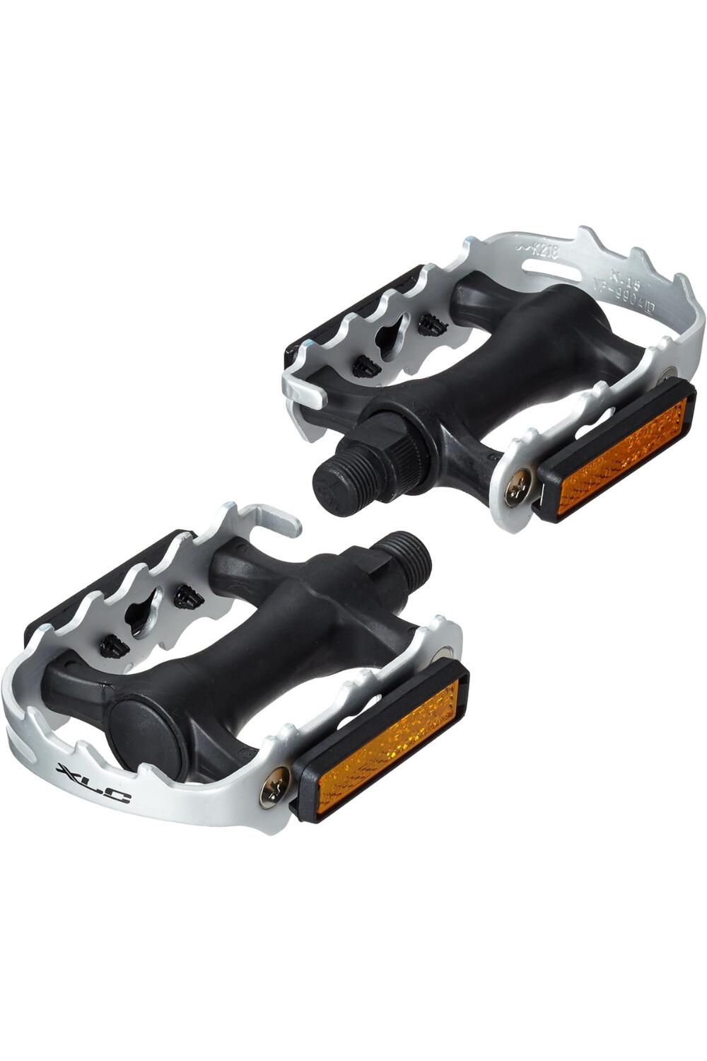 XLC MTB-Pedal PD-M01 Alukäfig,Kunststoffkörper,schwarz/silber 2/2