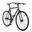 Vélo de route rétro Bikestar Singlespeed 28 pouces, noir / gris