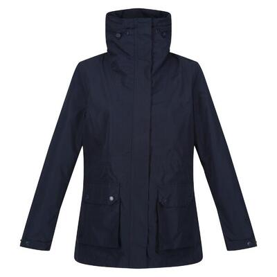 Dames novalee regenjas (rood miami)