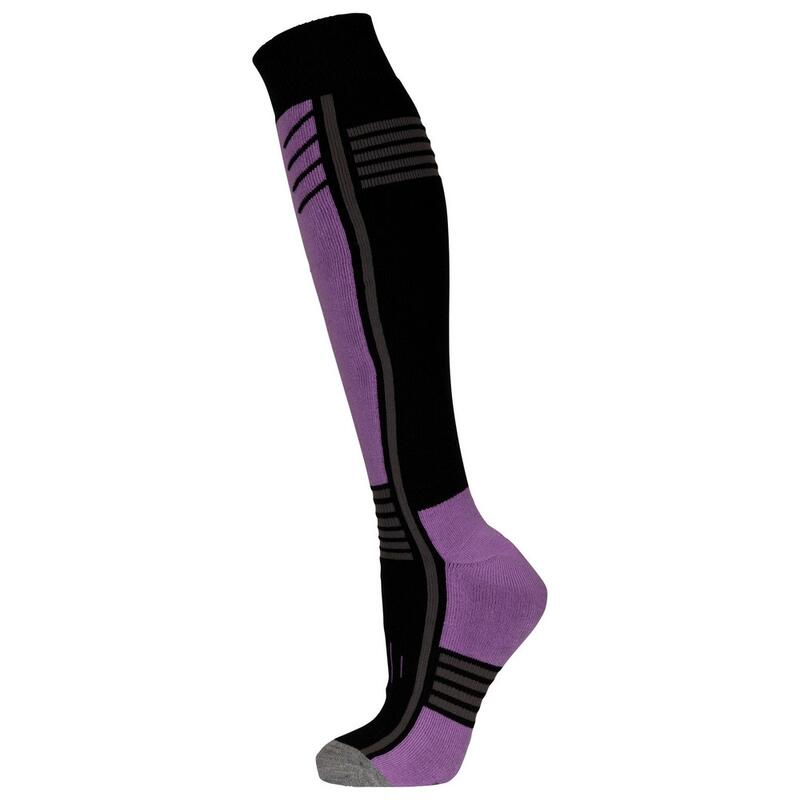 Chaussettes de ski ICY Adulte (Noir / Violet)