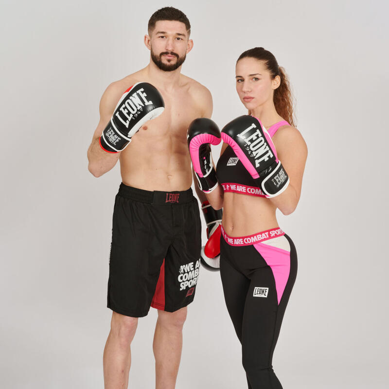 Guantes de Boxeo Leone1947 Logo Wacs fucsia