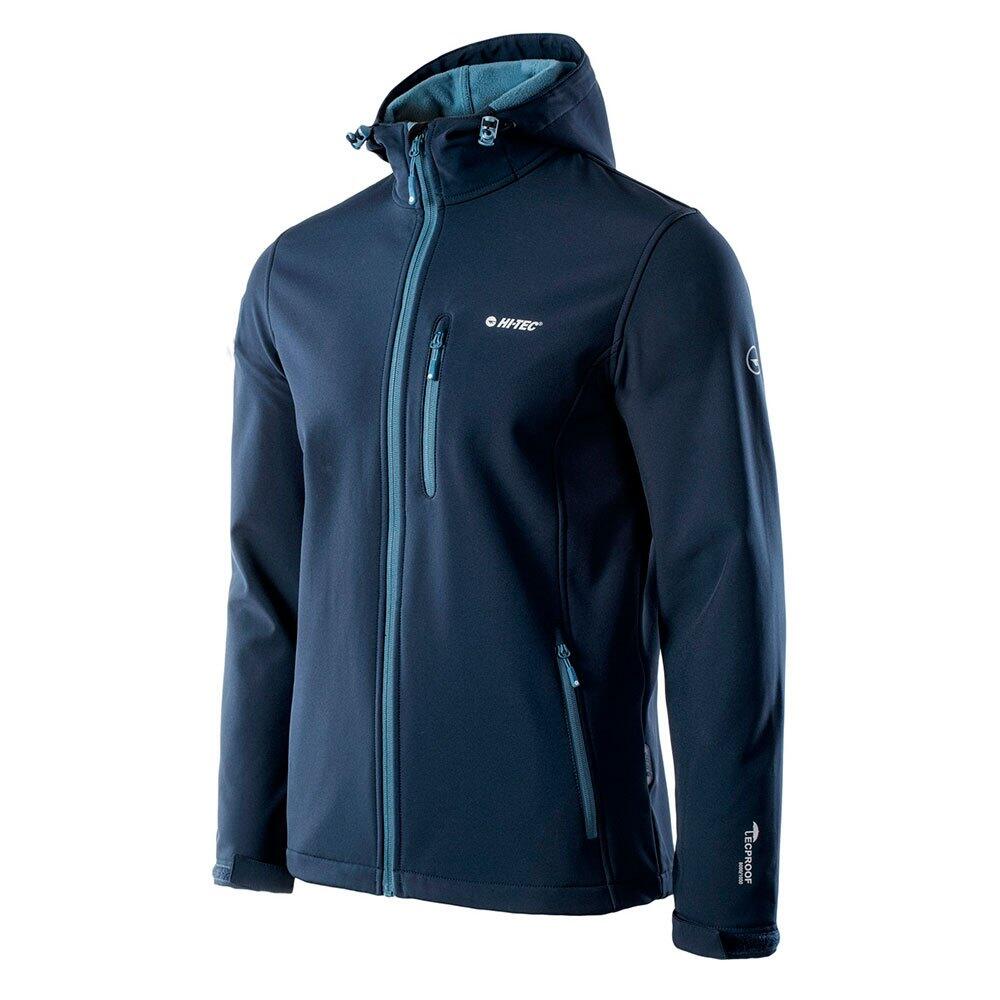 Veste Softshell CAEN Homme (Bleu Marine / Bleu) 3/3