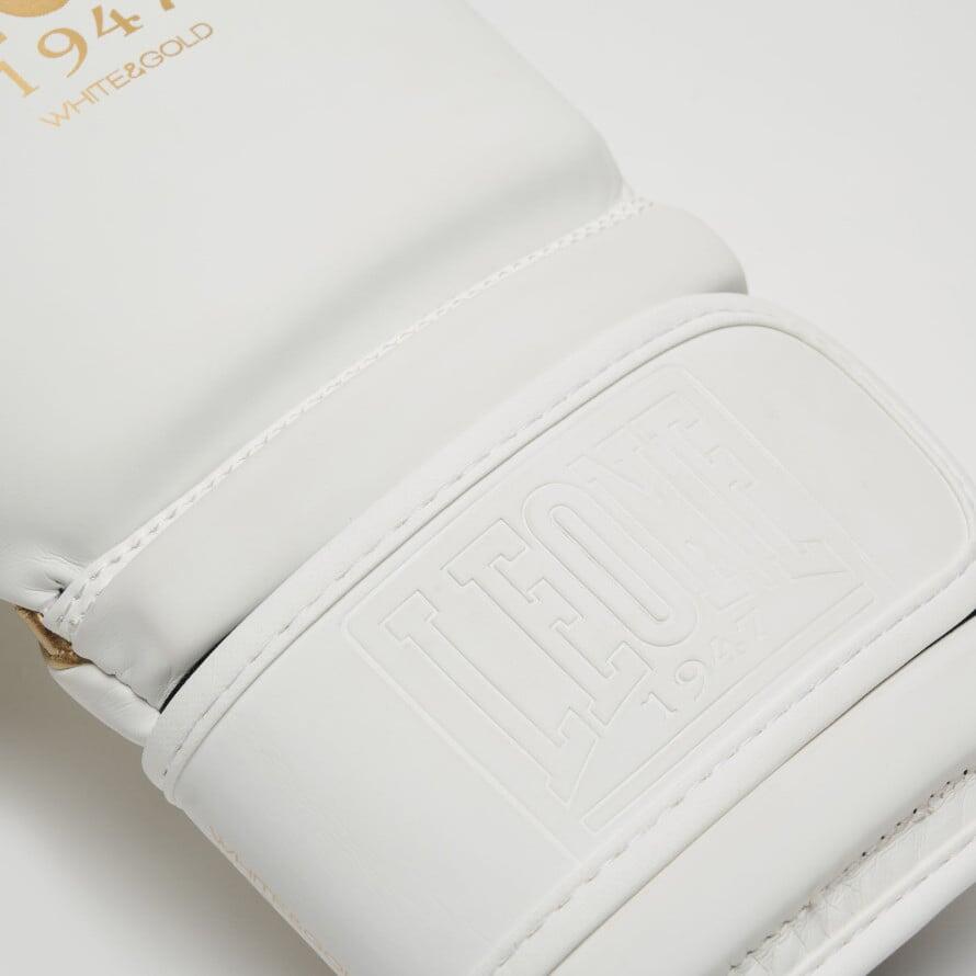 Gants Boxe d'Entraînement, MAT EDITION - Leone 1947 - 10 Oz - Blanc - Velcro 2/7