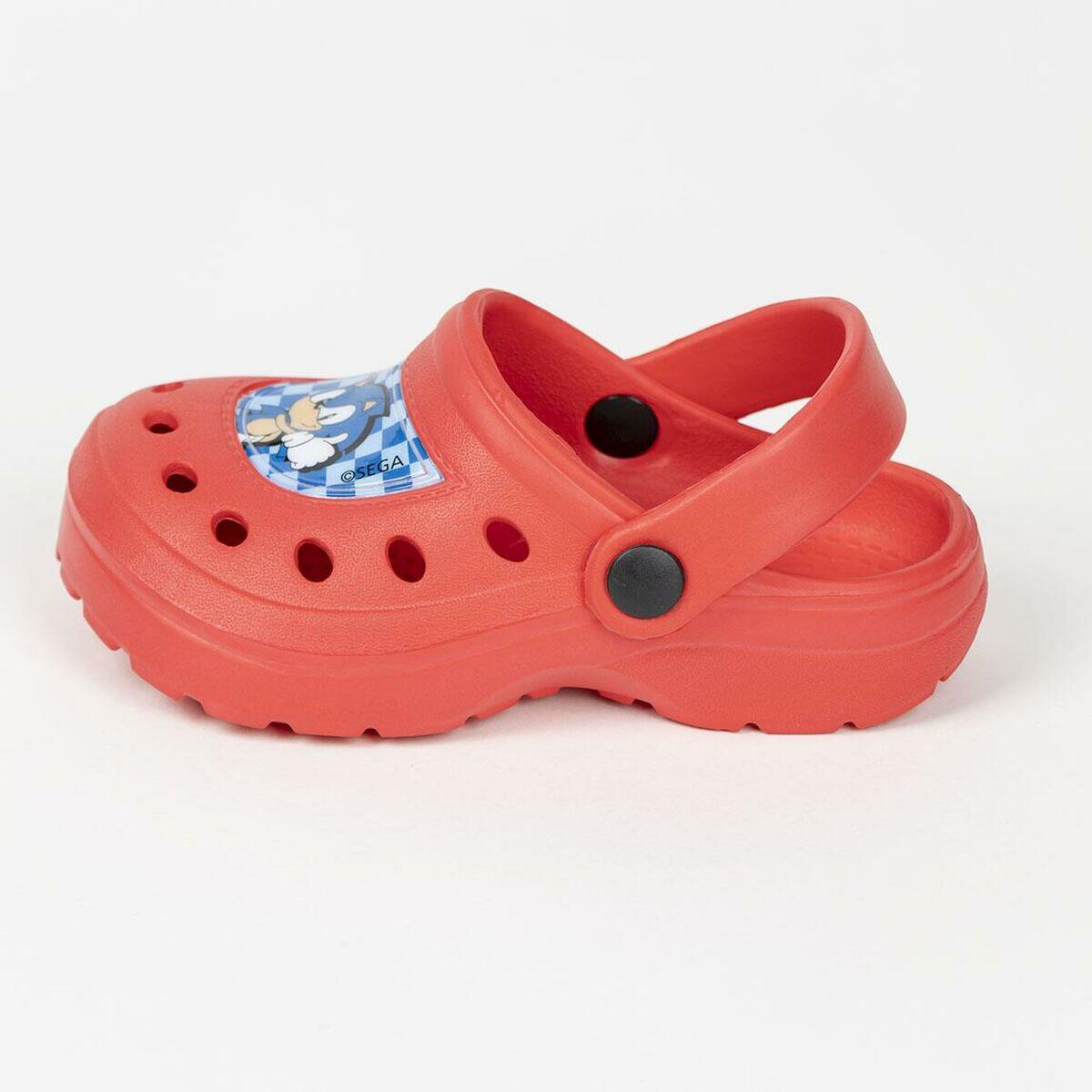 Sonic The Hedgehog - Sabots De Plage - Chaussures De Sport - Rouge - 26/27 - Decathlon