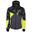 Mens Baseplate Geometric Ski Jacket (Neon Spring/Black)