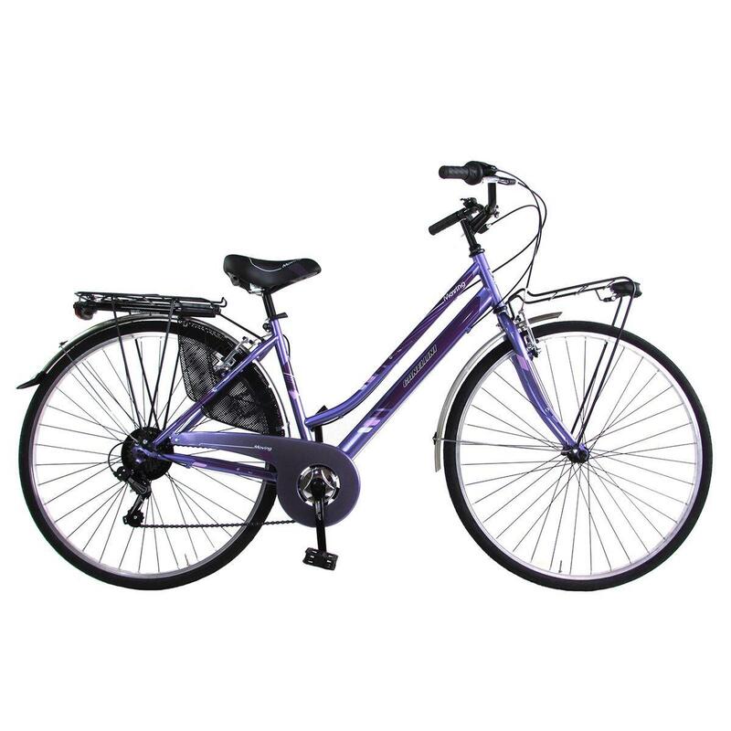 Bicicleta de paseo Moving 28" mujer - Azul