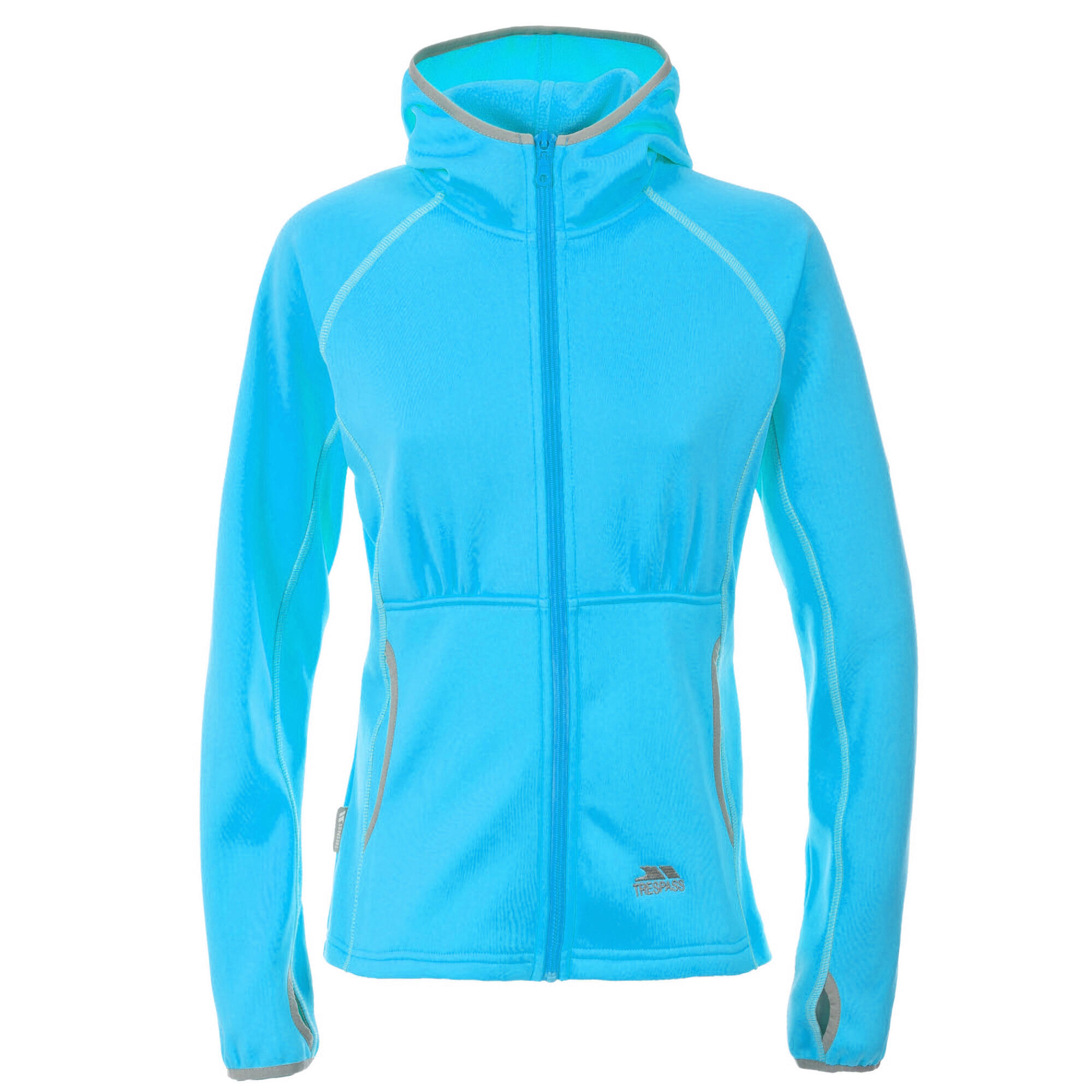 Sunnyside Women's zipped fleece jacket (Light blue)