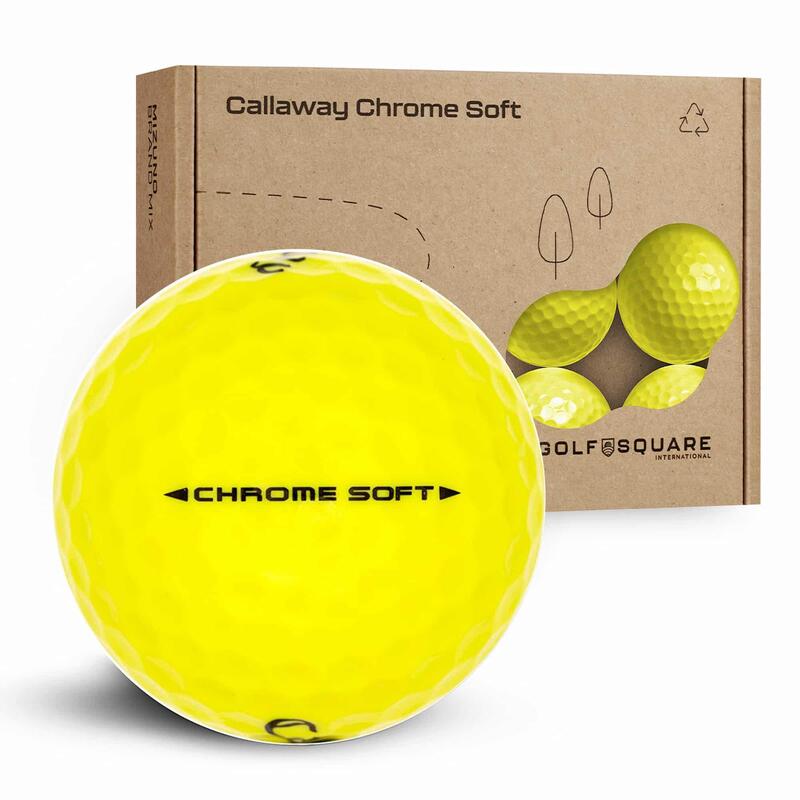 Tweedehands - Callaway Chrome Soft - Geel - Goede staat - 24 Stuks