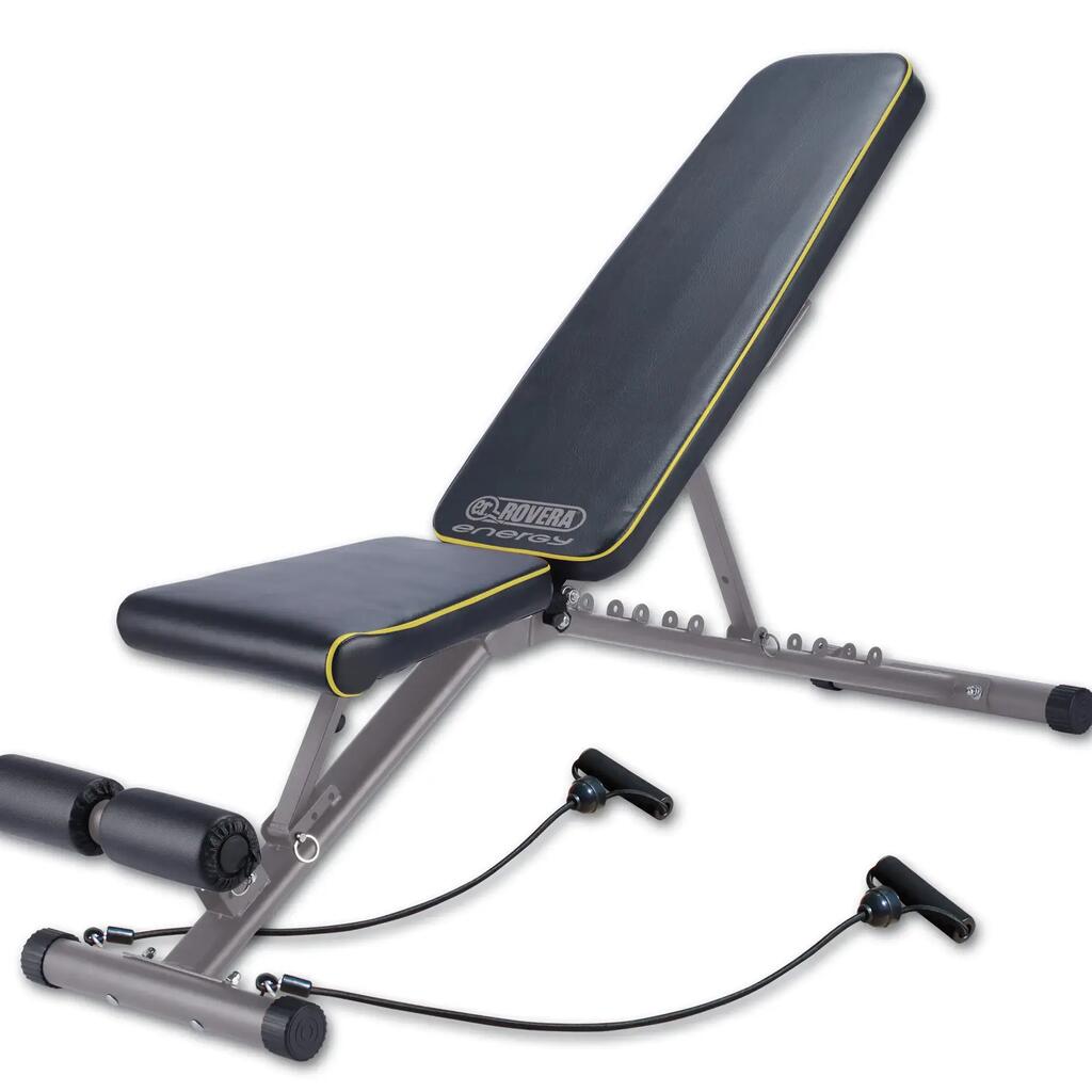 ENERGY Adjustable Foldable Weight & Ab Bench – Multi-Function Fitness
