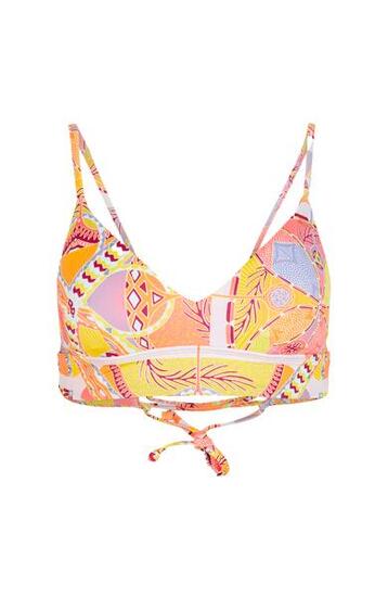 O'NEILL O'neill Zwemkledij WAVE TOP DAMES Yellow Scarf Print